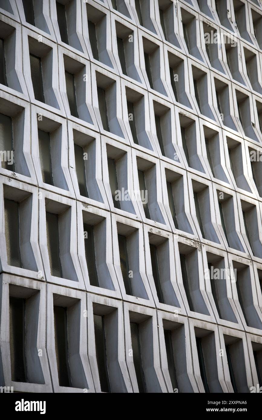 Detail of a modern building Stock Photo