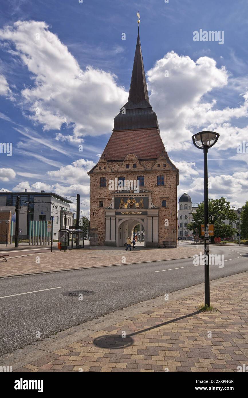 Stone Gate Rostock The stone gate in Rostock Stock Photo - Alamy