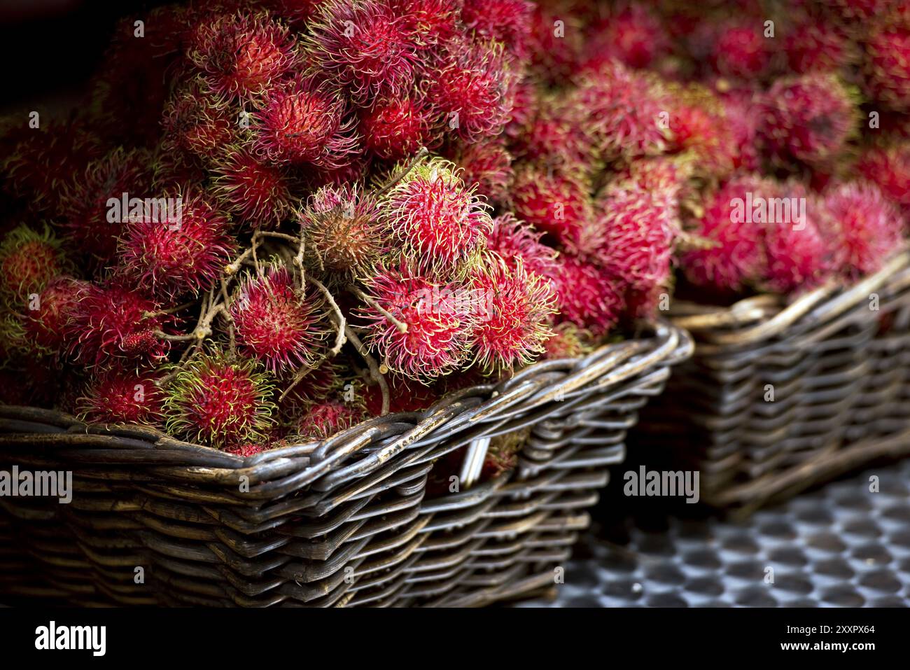 Rambutan sale market hi-res stock photography and images - Alamy
