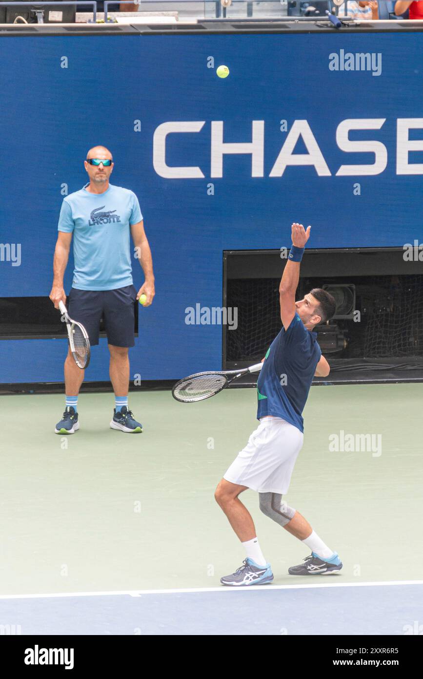 Flushing NY, USA. 24th Aug, 2024. US Open 2024 Arthur Ashe Kids’ Day