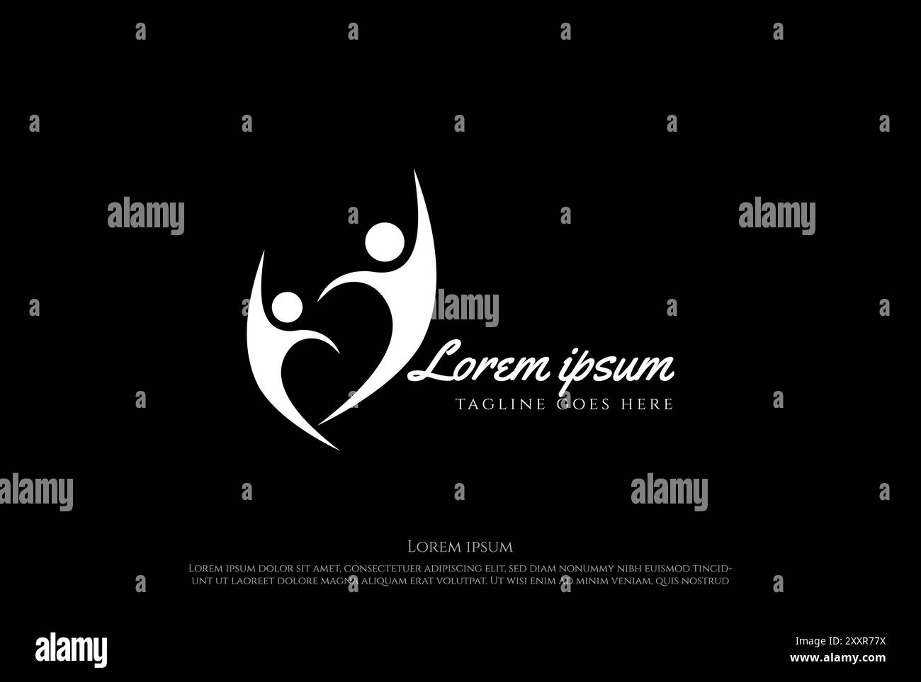 Abstract Human People for Together Teamwork Charity Community ...