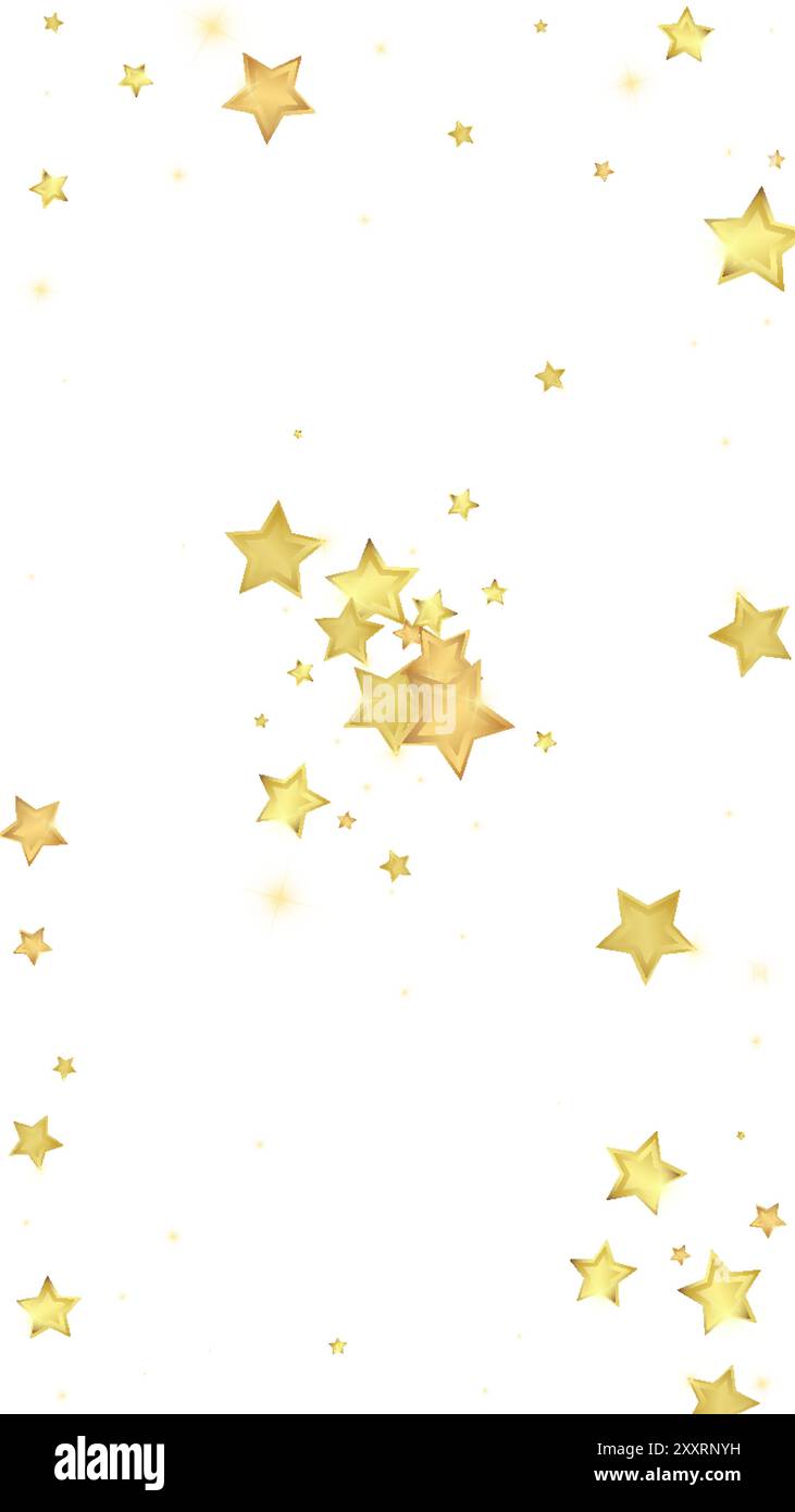 Image falling gold stars hi-res stock photography and images - Alamy