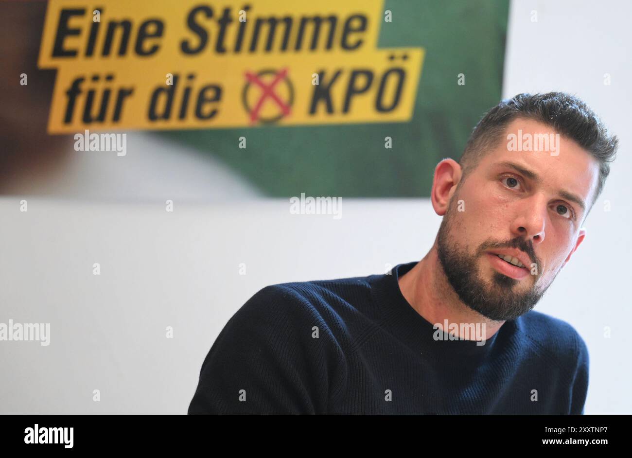 KP Top Candidate Tobias Schweiger On Tuesday 20 August 2024 During kp-top-candidate-tobias-schweiger-on-tuesday-20-august-2024-during