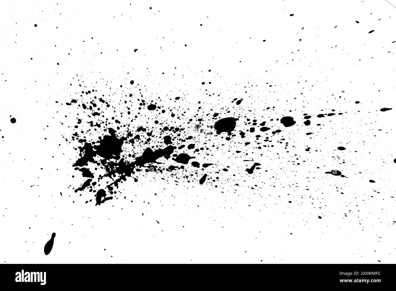 Rough texture ink stains grunge Cut Out Stock Images & Pictures - Alamy