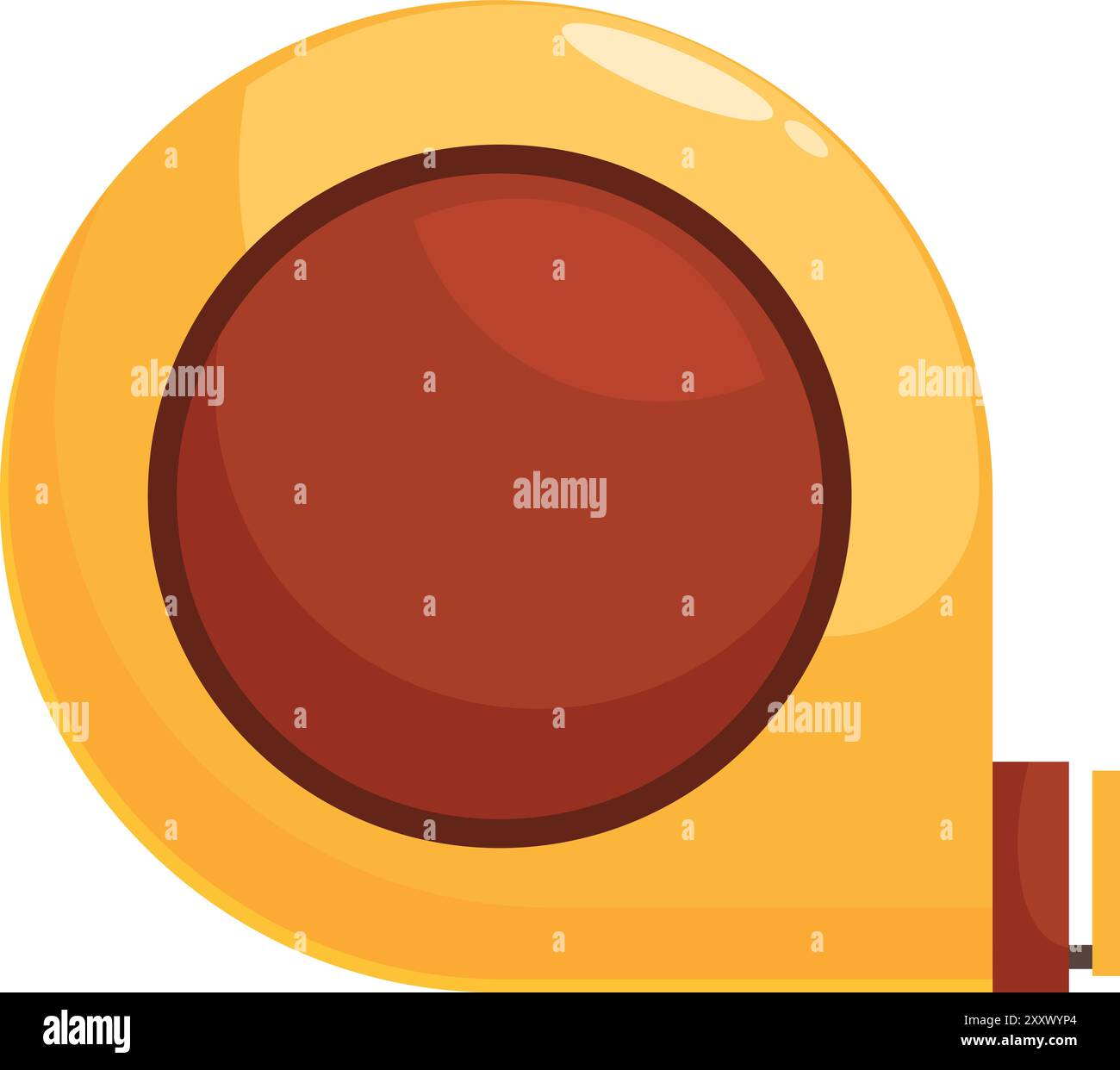 Yellow tape measure measuring nothing showing concept of accuracy Stock ...