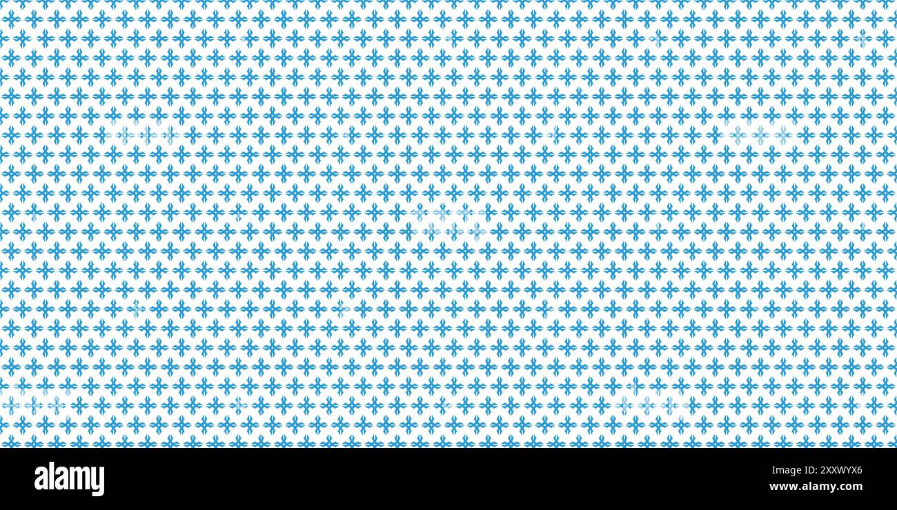 Seamless abstract pattern with stars on white background Stock Vector