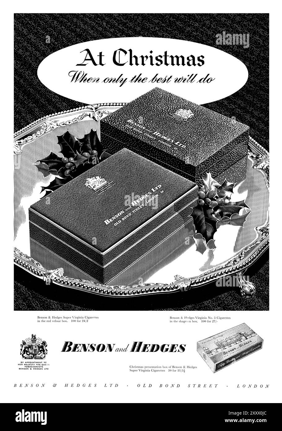 Benson and hedges cigarette box hi-res stock photography and images