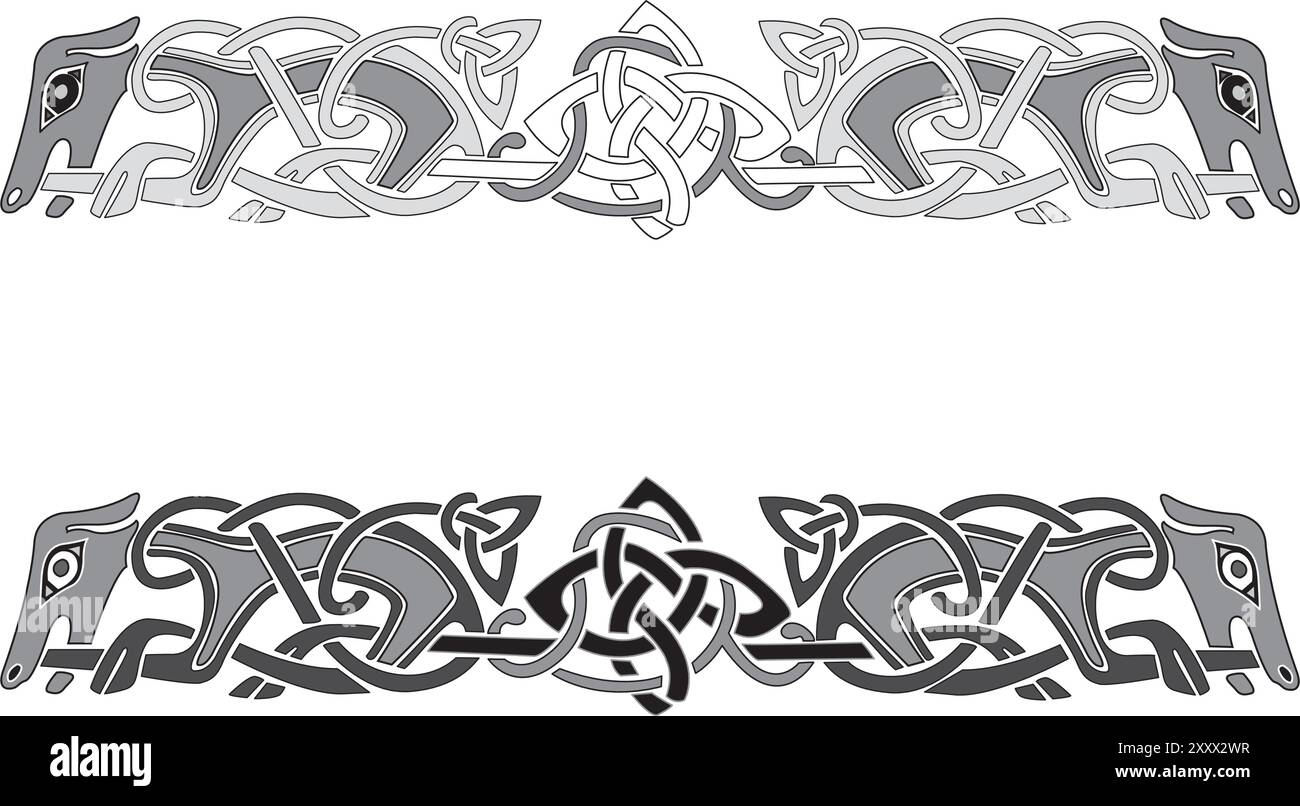 celtic knot band drawing