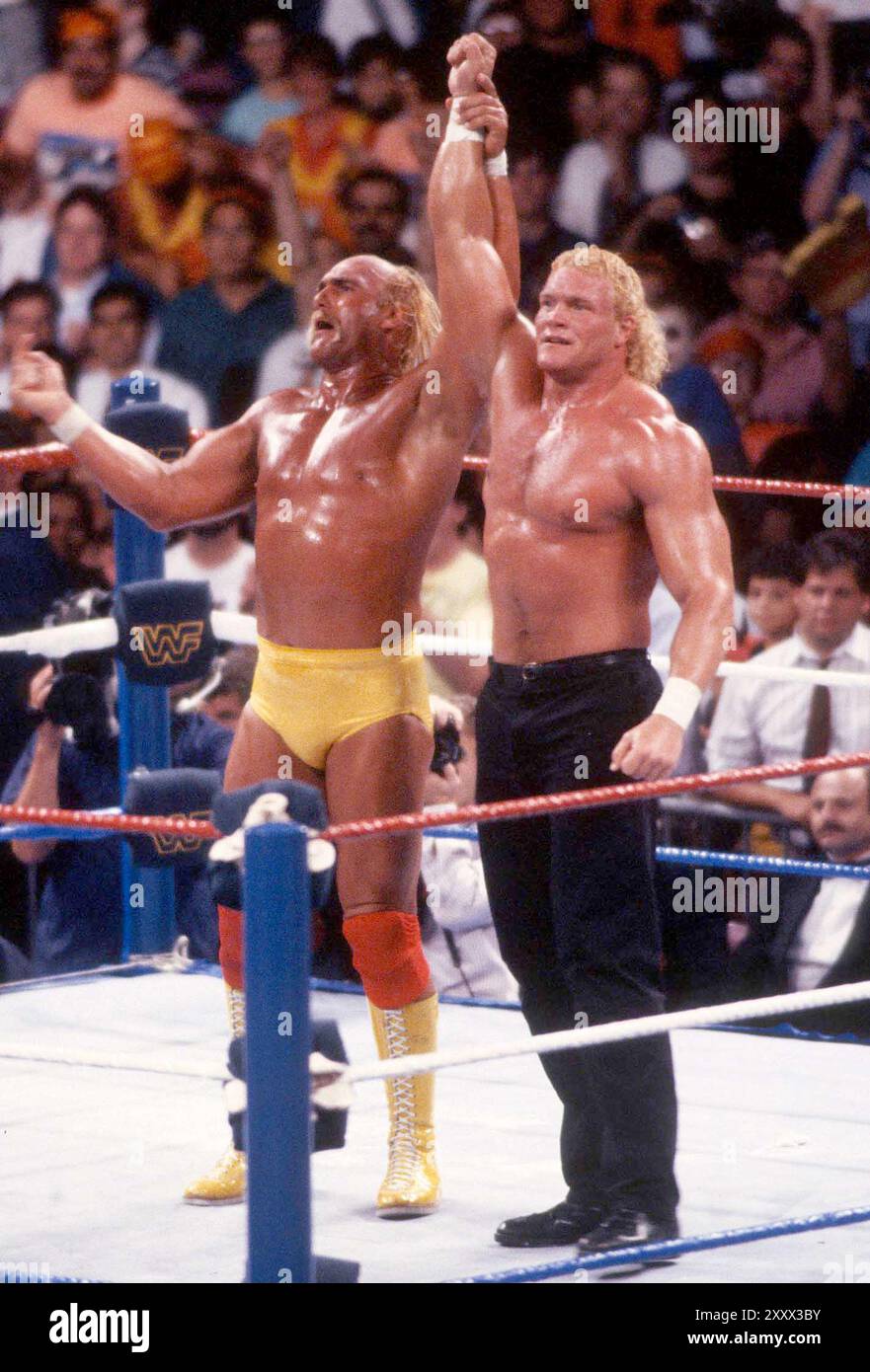 **FILE PHOTO** Sid Eudy Has Passed Away. Hulk Hogan and Sid Justice