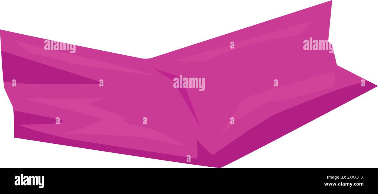 Flowing satin ribbon Stock Vector Images - Alamy