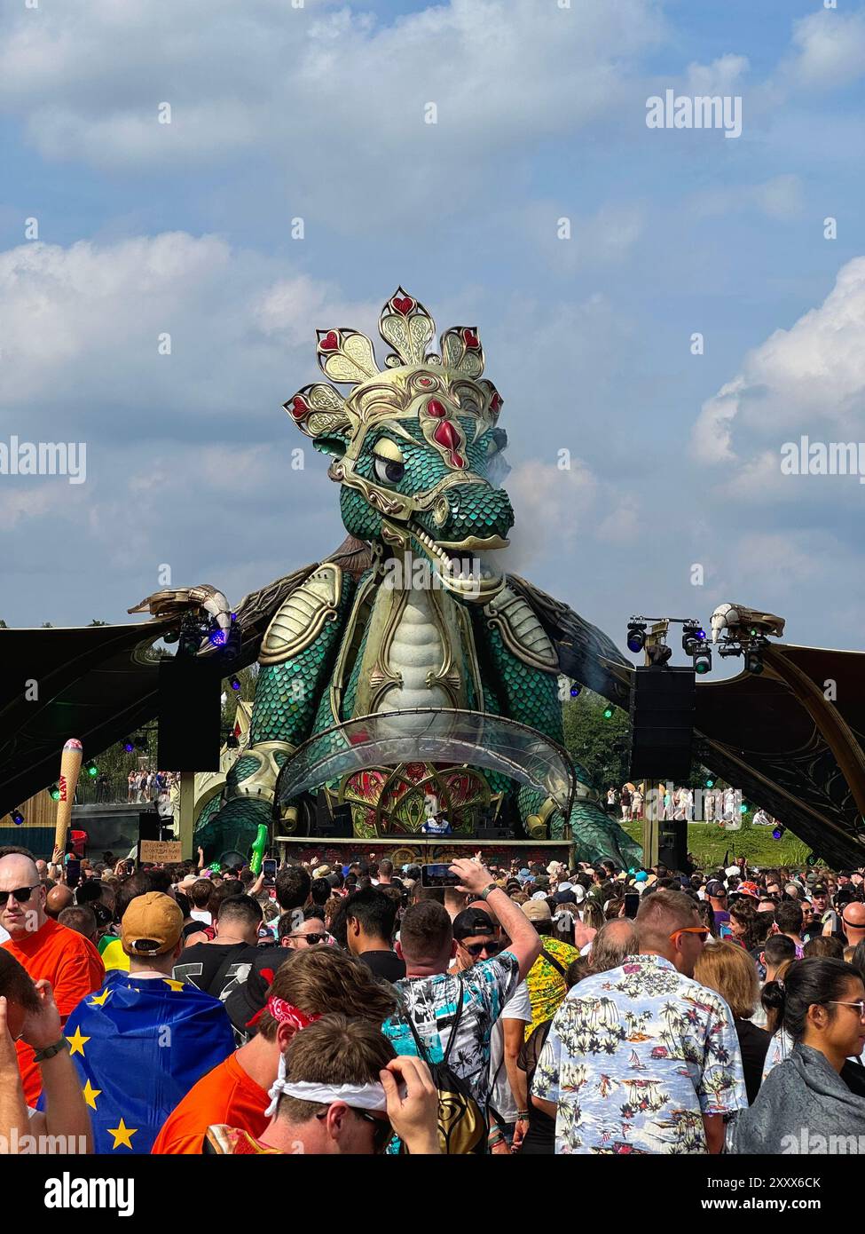 stage Tomorrowland 2024 boom belgium europe Stock Photo