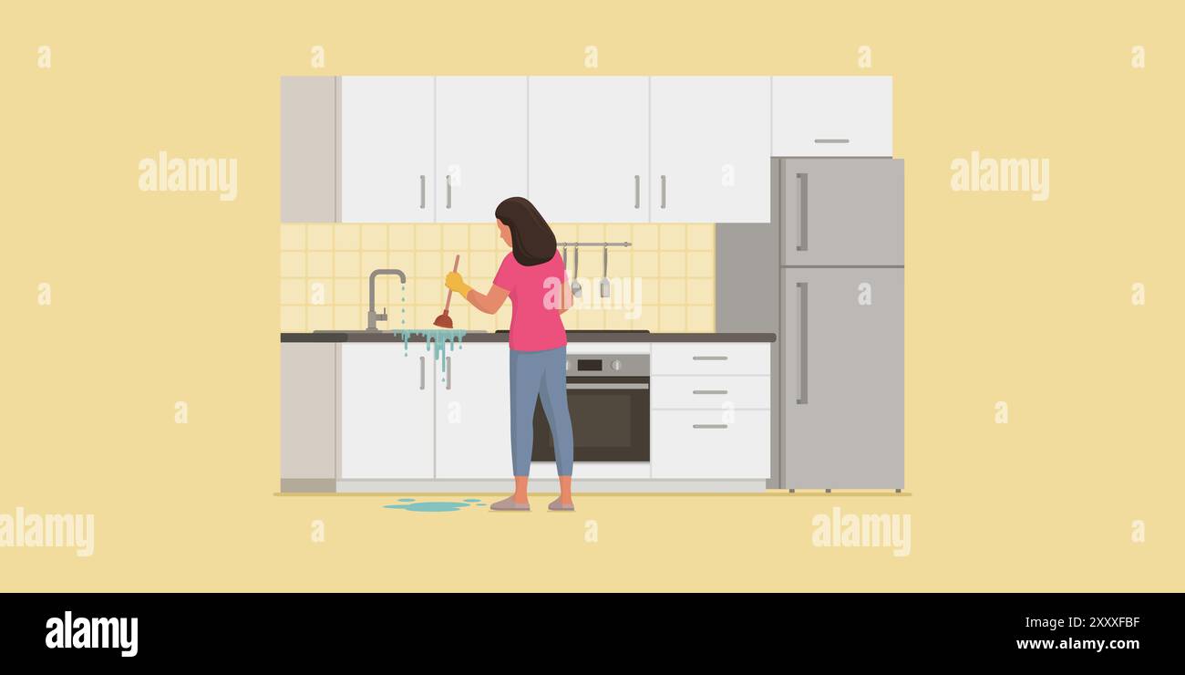 How to fix plumbing problems hires stock photography and images Alamy