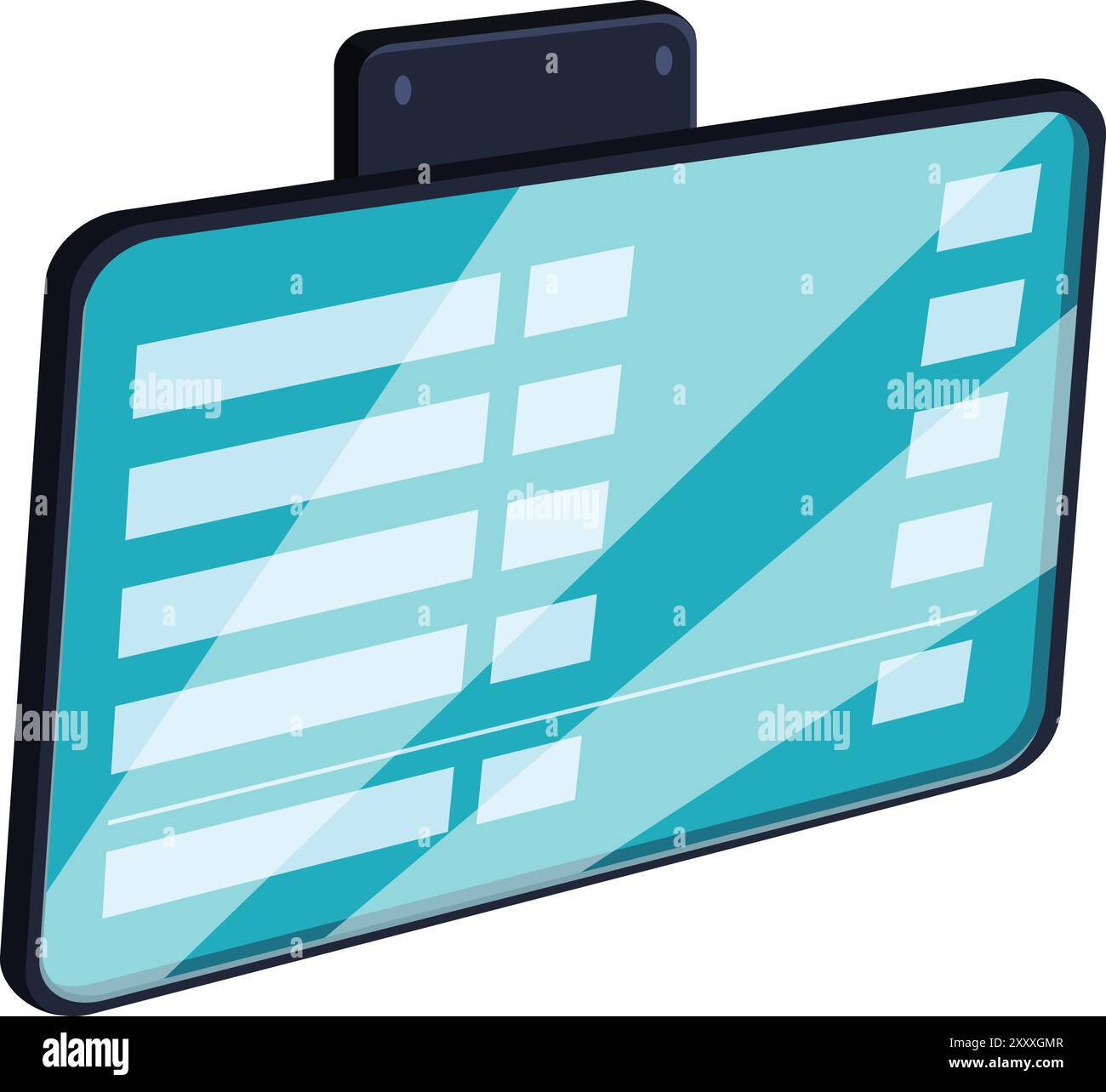 Digital Information Board Showing Flight Departure Information In digital-information-board-showing-flight-departure-information-in
