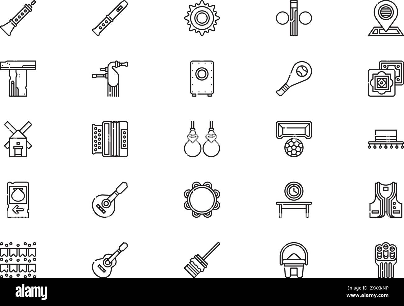 Gaita Stock Vector Images - Alamy, image size:1300x984