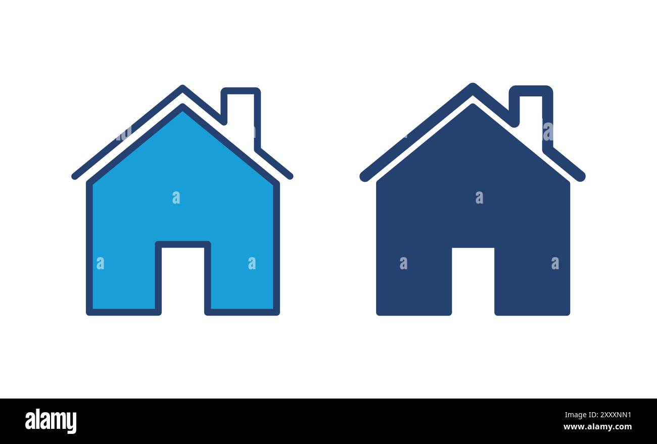 House icon vector. Home icon vector Stock Vector Image & Art - Alamy