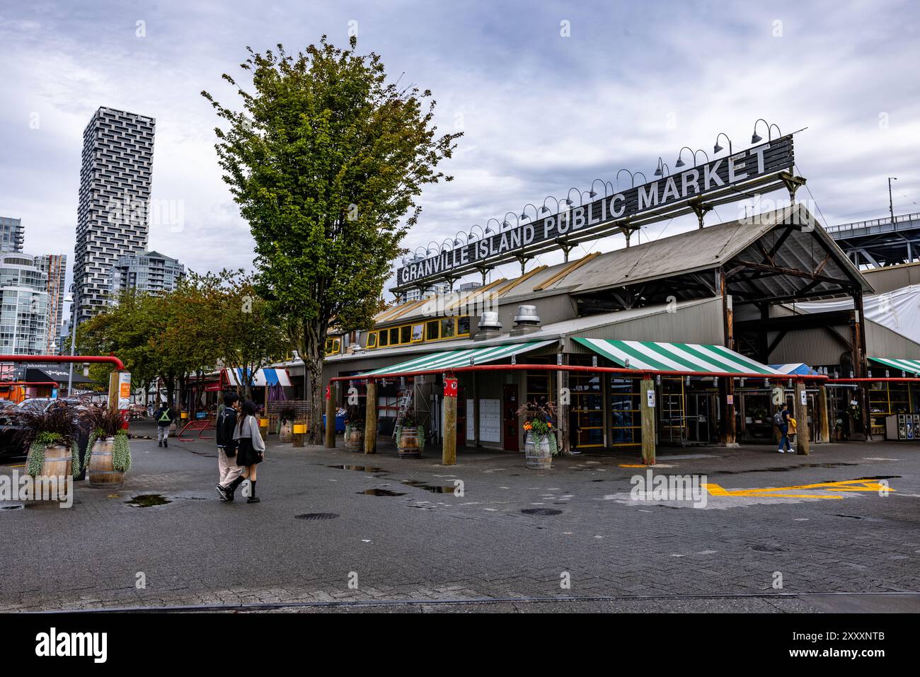 Vancouver, Canada. 26 August, 2024 Pictured: Granville Island Public ...