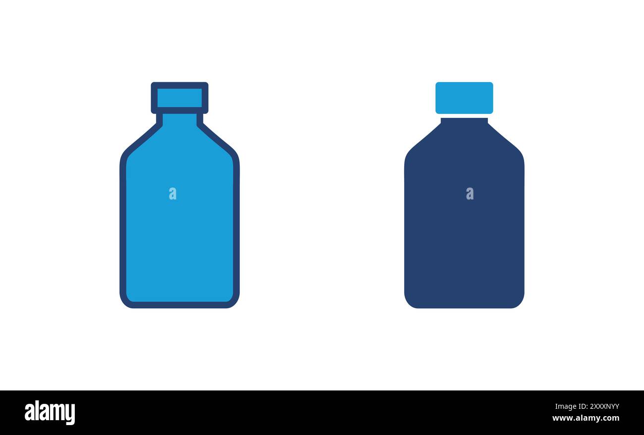 Bottle icon vector. bottle vector icon Stock Vector Image & Art - Alamy