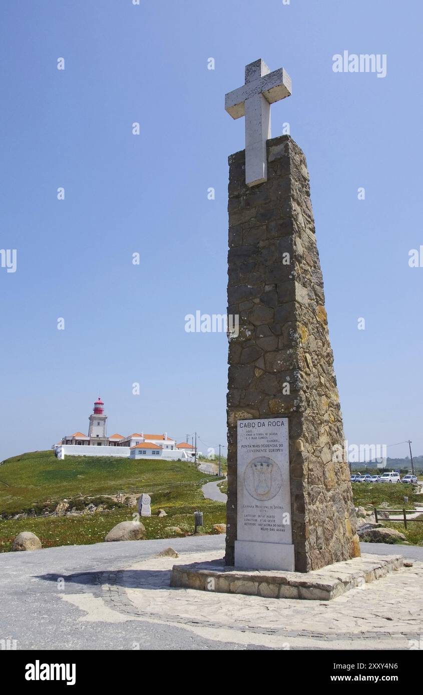 Cabo Da Roca Sign Cabo da Roca Stock Photo - Alamy