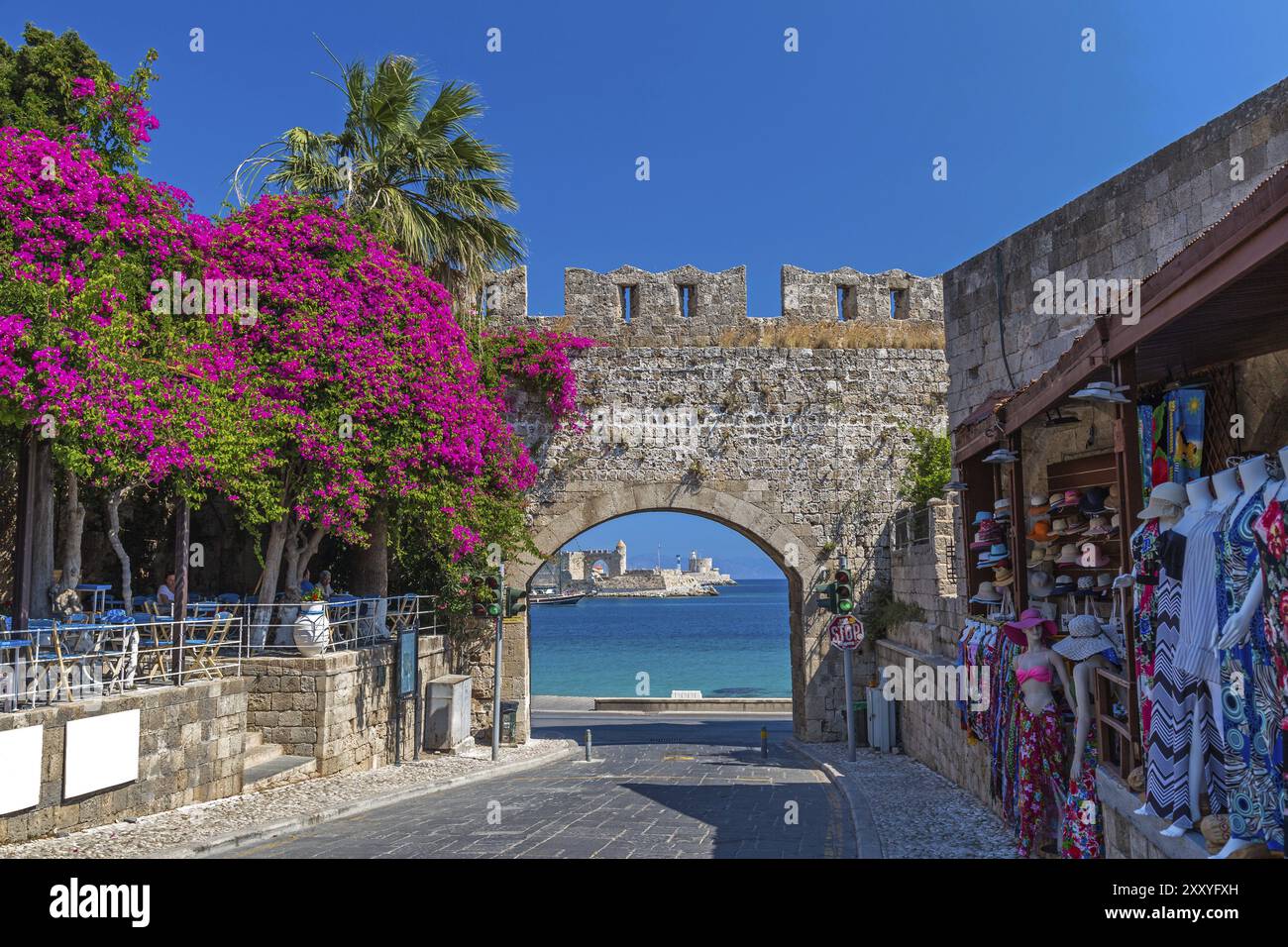 Rhodes Old Town Stock Photo Alamy rhodes-old-town-stock-photo-alamy