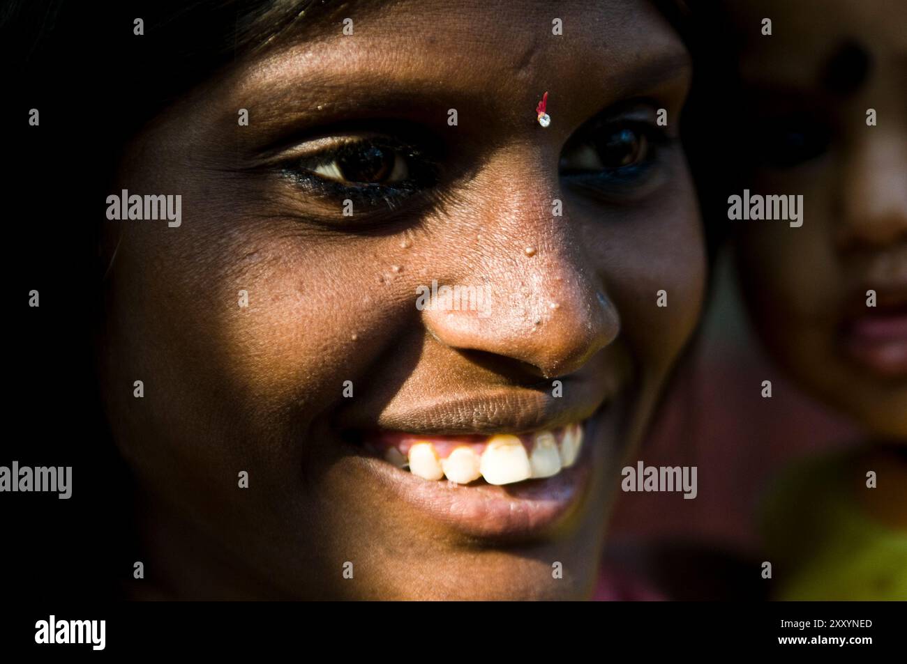 Portrait of a beautiful Indian woman taken in Kolkata, India Stock ...