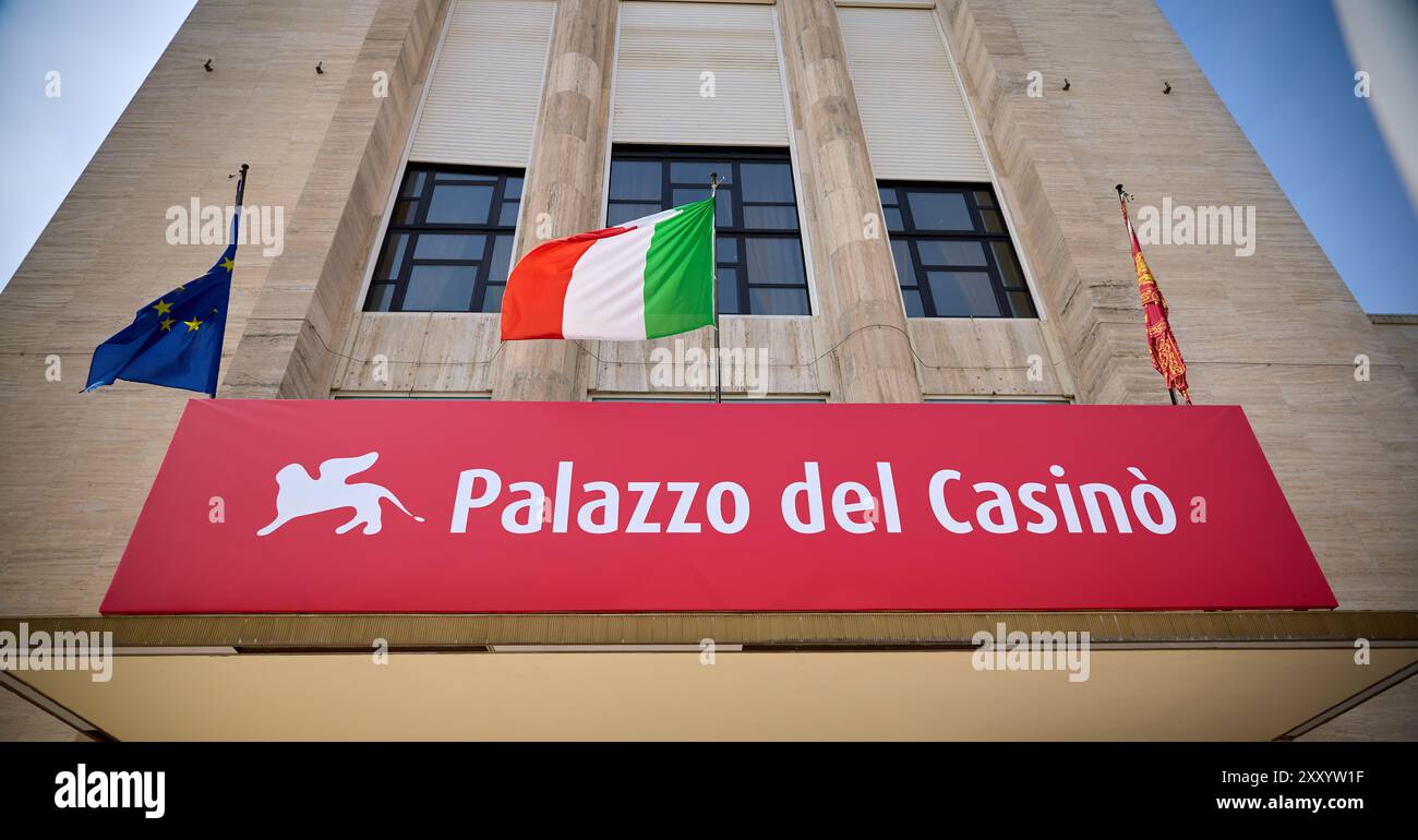 Venice international film festival 2024 hires stock photography and