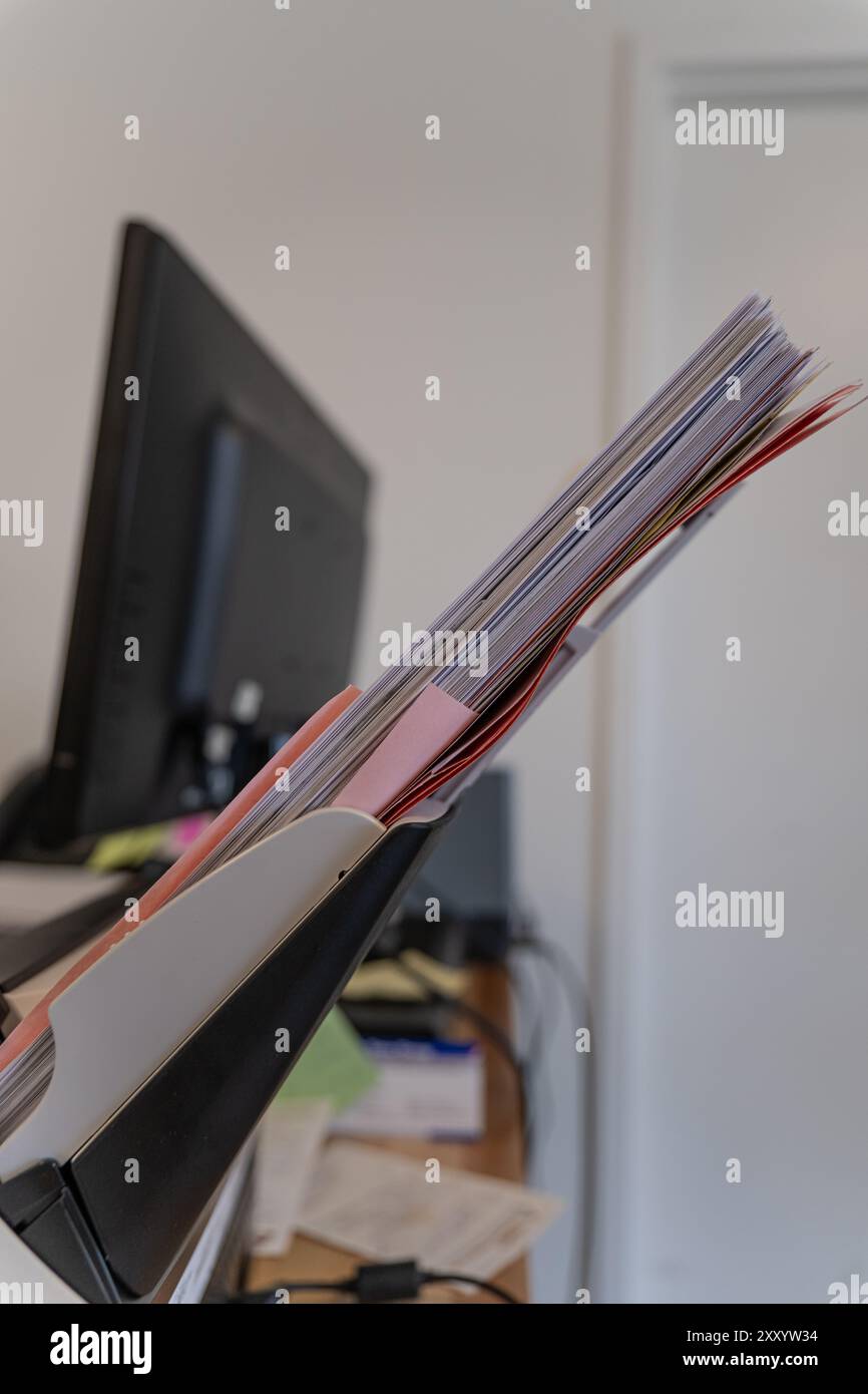 Large Stack Document Scanner Document scanner hi-res stock photography and images - Alamy