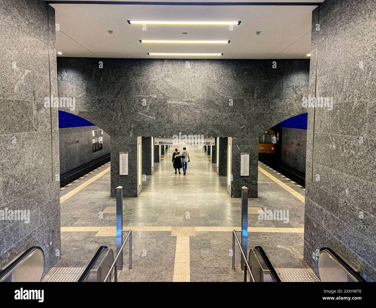 U-Bahn Line U5 Stations Museum Insel. Newly build part and latest ...