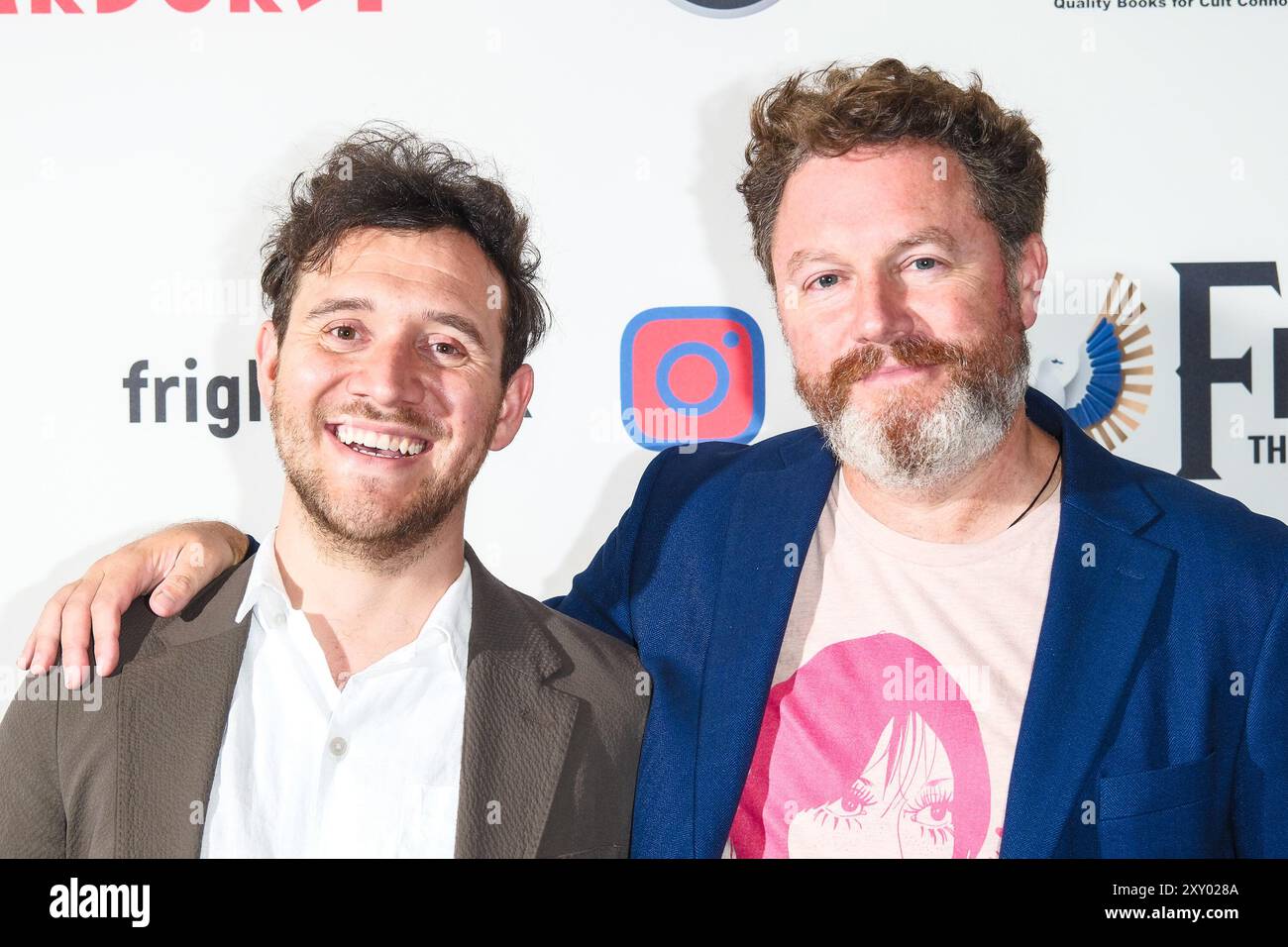 London, UK. 26th Aug, 2024. Director Elric Kane with Joey Millin ...