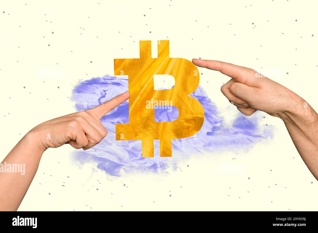 Bitcoin background concept photo. Two bitcoins on the US dollars.  Cryptocurrency or btc or bitcoin or bankless network or blockchain  background photo Stock Photo - Alamy