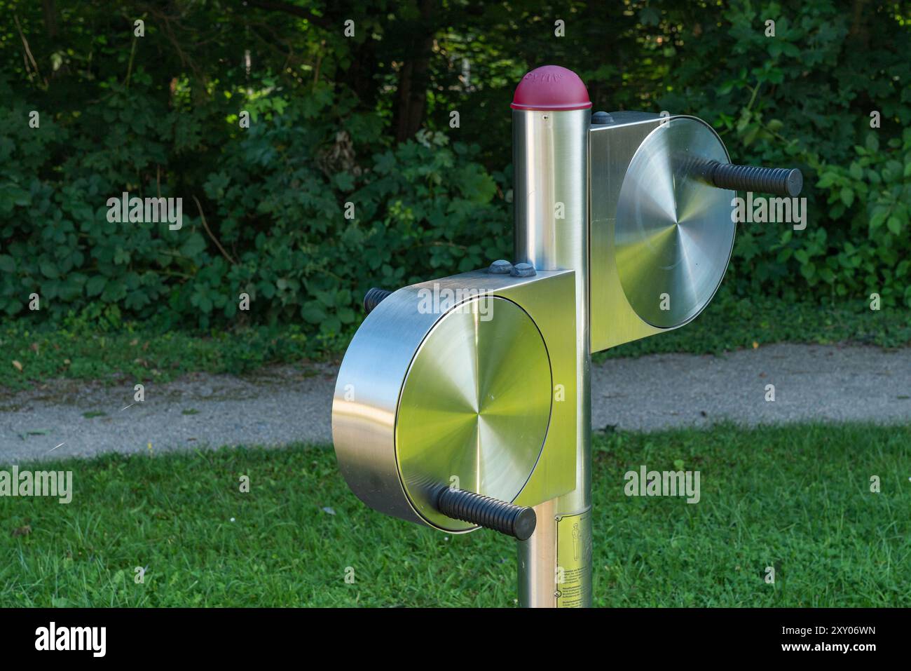 Public exercise machine rotating hi-res stock photography and images ...