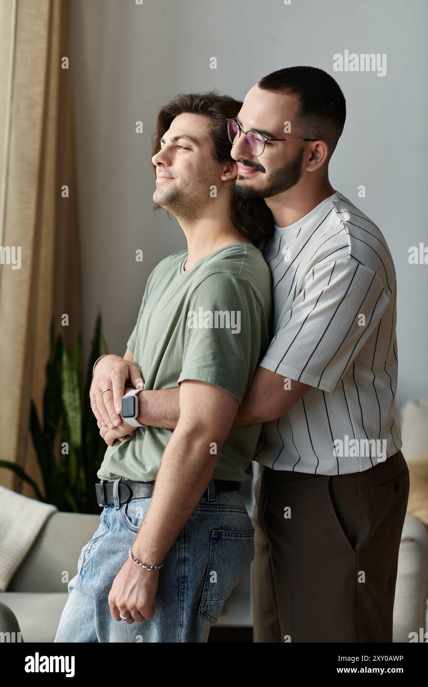 Stand Close Loving couple stands close hi-res stock photography and images - Alamy