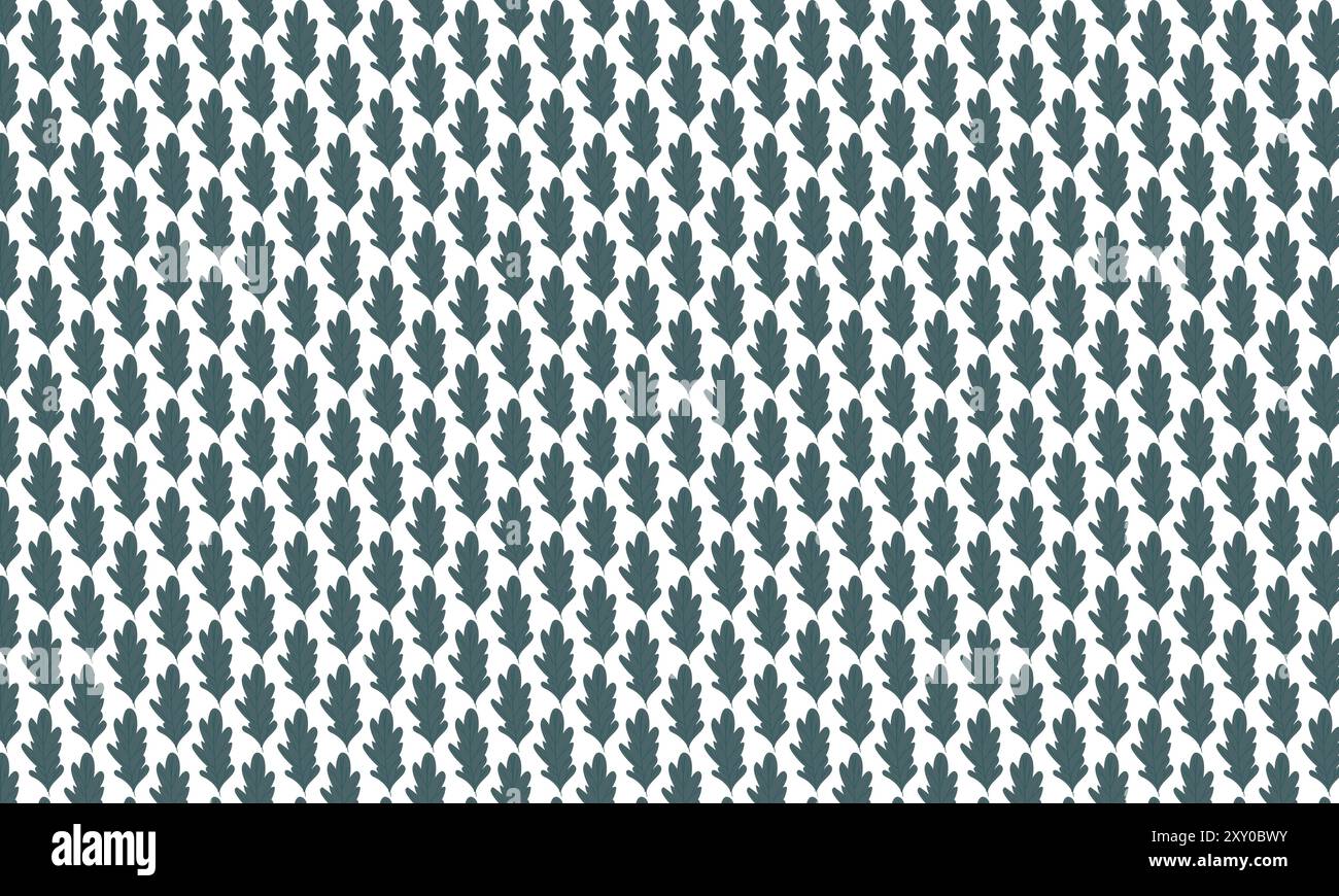 A different type of leaf autunm pattern Stock Vector
