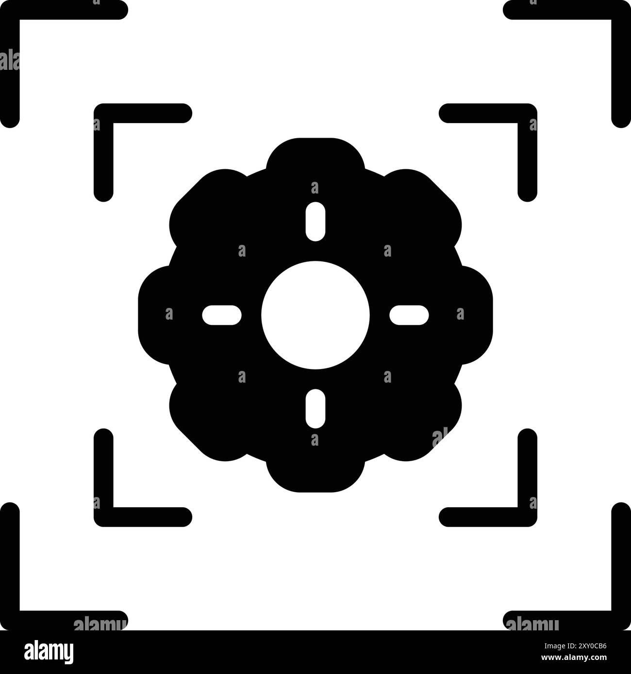 Photo focus in center Black and White Stock Photos & Images - Alamy