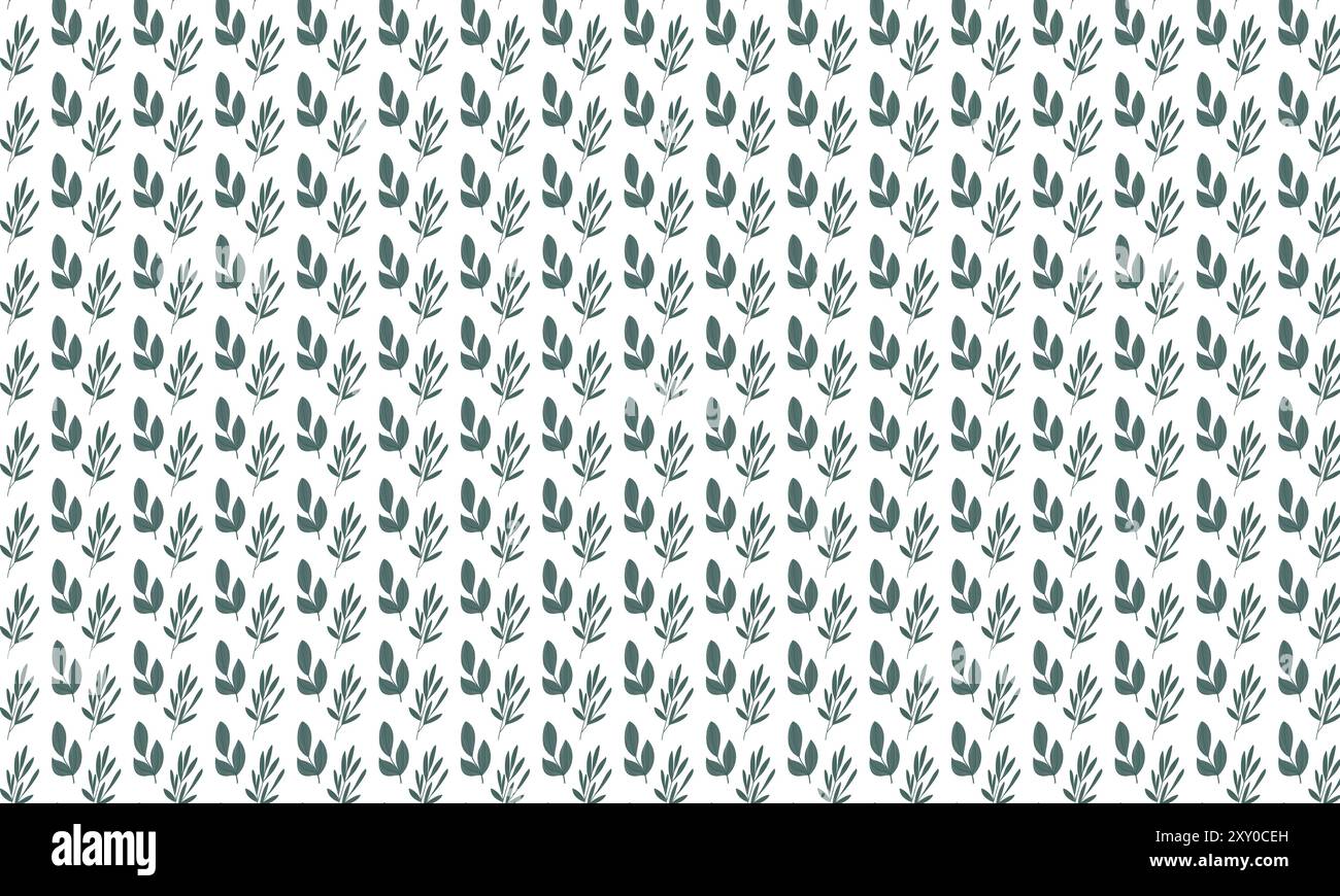 A different type of leaf autunm pattern Stock Vector