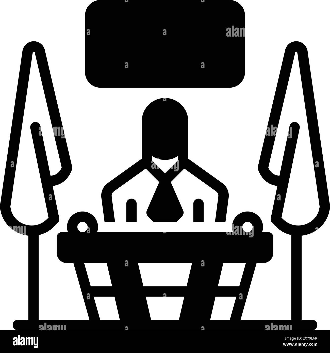 Icon governor Black and White Stock Photos & Images - Alamy