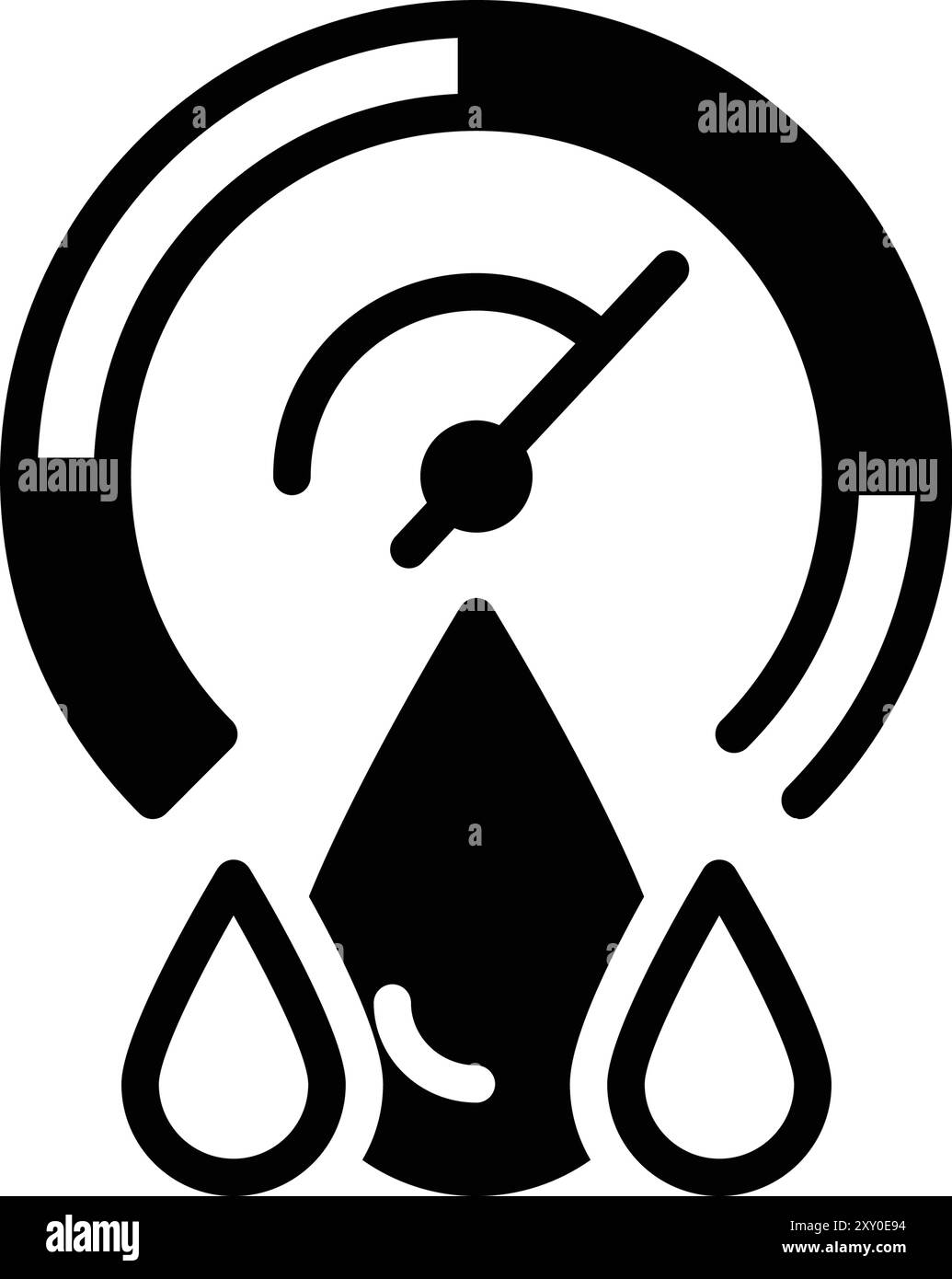 Humidity icon Black and White Stock Photos & Images - Alamy