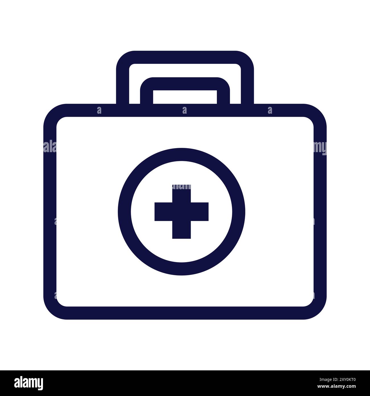 Heart rhythm outline. Medical icon. Vector illustration isolated on ...