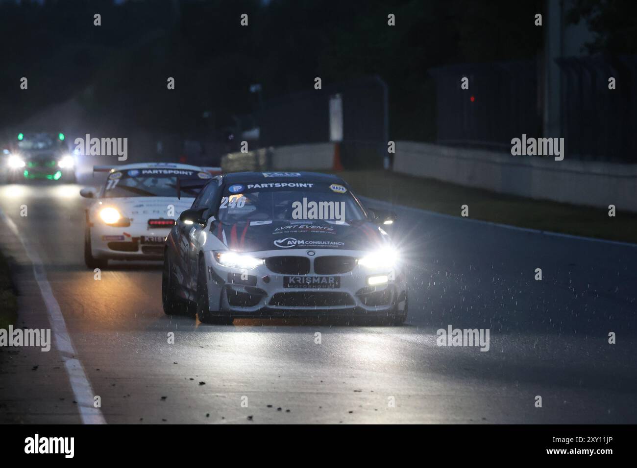 #246 Danny Luyten (BEL), Ruud Boffin (BEL), Pablo Coosemans (BEL), Steven Teirlinck (BEL), Philip Vandewalle (BEL), BMW M4 GT4, Team: LVRT  (BEL)  Motorsport, 24 Stunden Rennen Zolder, Belgien, 24.08.2024  Foto: Eibner-Pressefoto/Juergen Augst Stock Photo