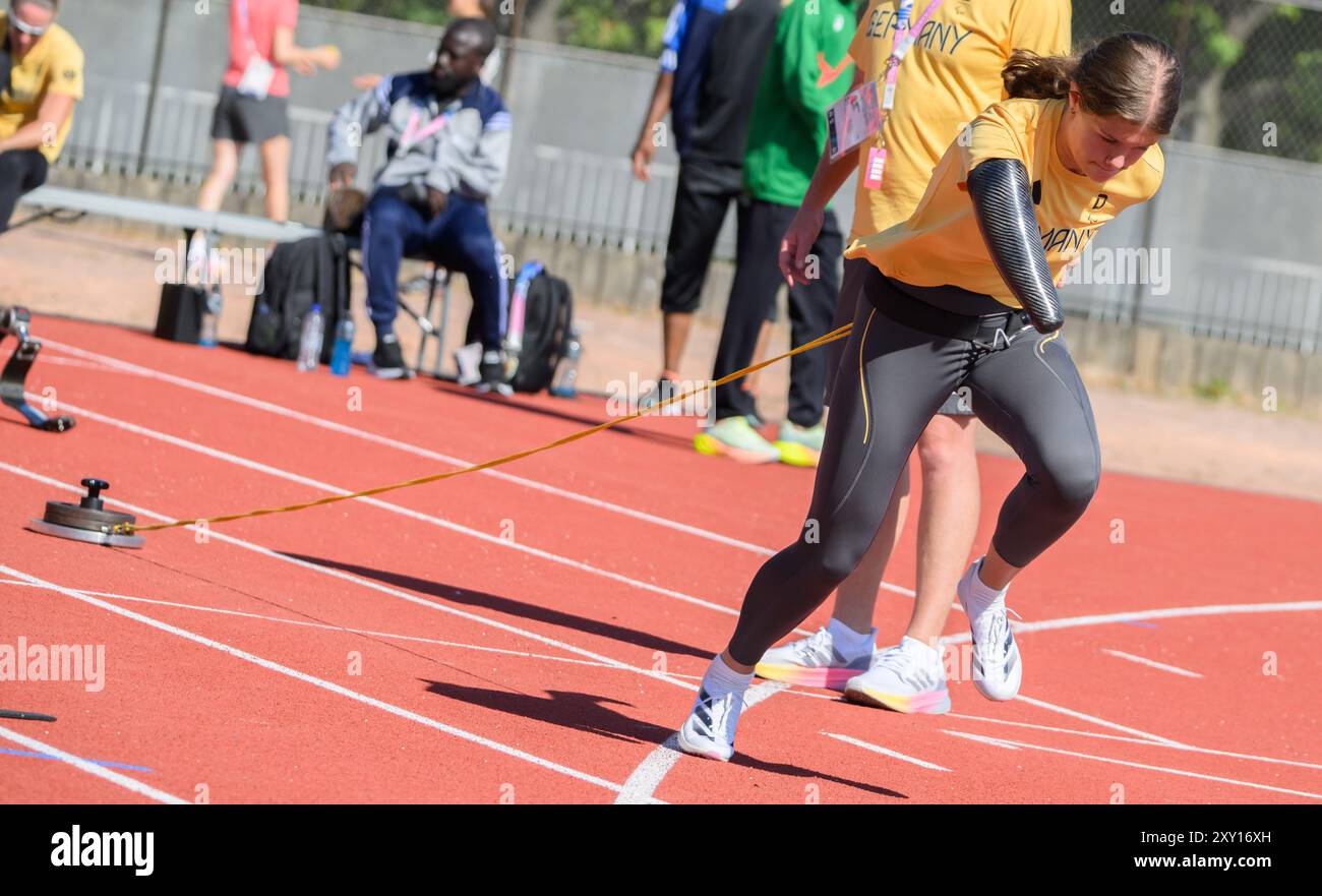 Paris, France. 27th Aug, 2024. Paralympics, Paris 2024, athletics ...