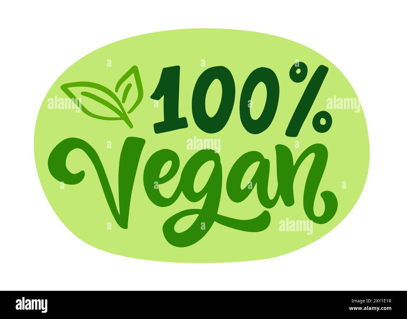 Vegan Food Plant Based Product Badge Lettering Stock Vector Image & Art ...
