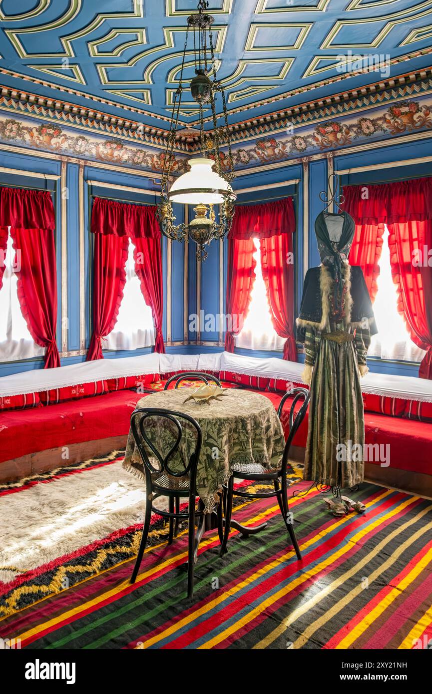 Lyutov House, Koprivshtitsa, Bulgaria Stock Photo