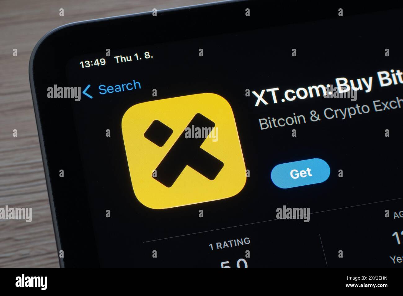 OSTRAVA, CZECHIA - AUGUST 1, 2024: App store with XT.com mobile application  to buy and sell crypto currencies Stock Photo - Alamy