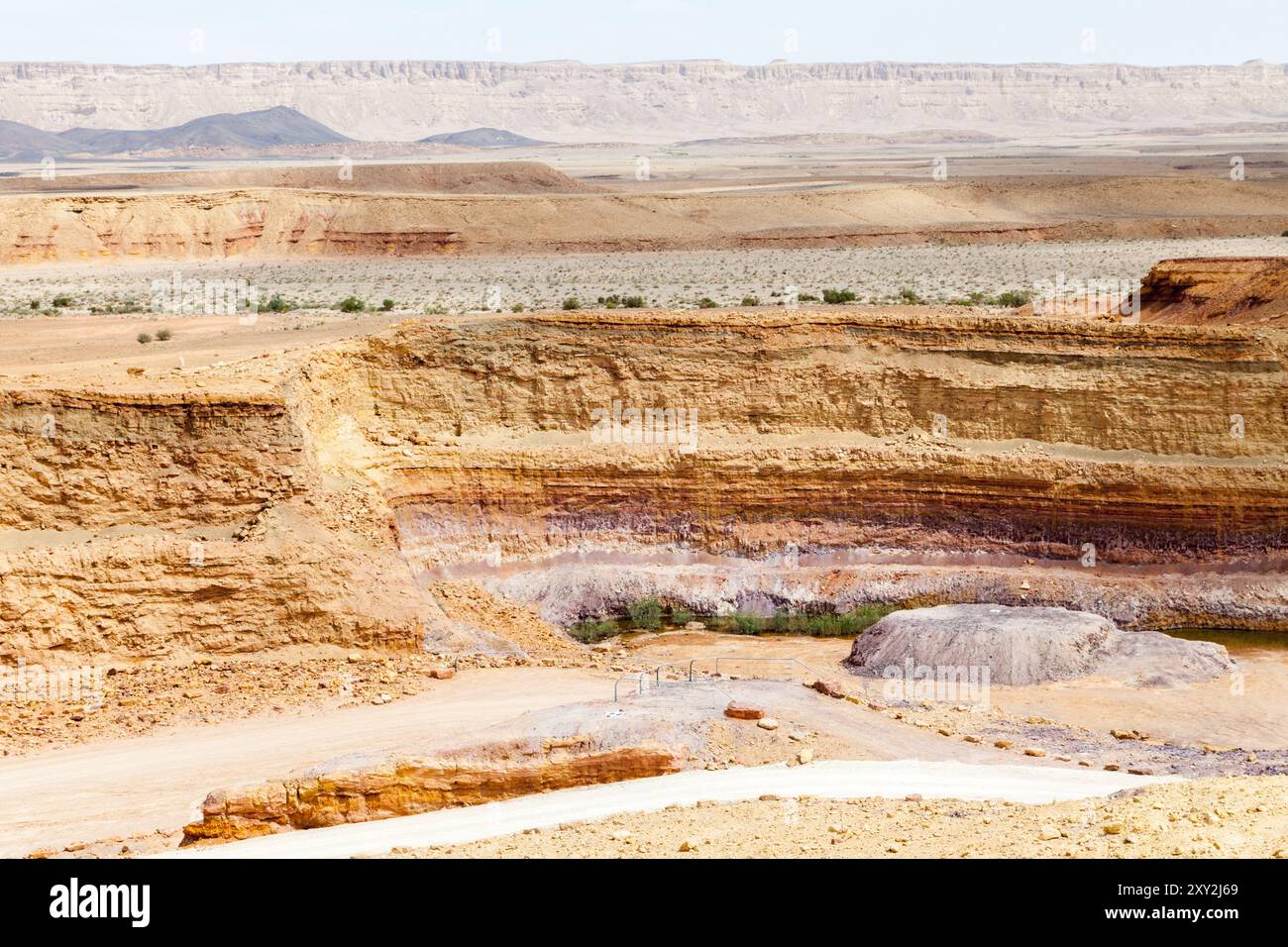 Mitzpe Ramon Ramon Crater, located near Mitzpe Ramon, South of Beer Sheba in the ...