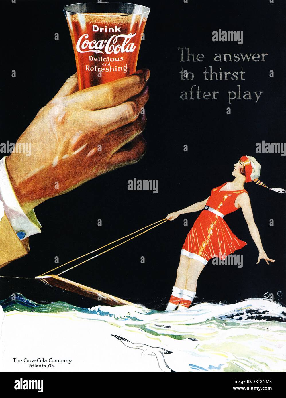 Coca-Cola 1920年代広告トレイ Coca-Cola -1920A : Free Download, Borrow, and Streaming
