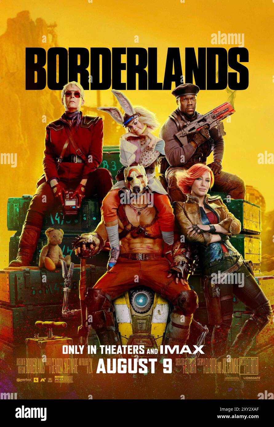 BORDERLANDS, advance poster, from left Jamie Lee Curtis, Ariana