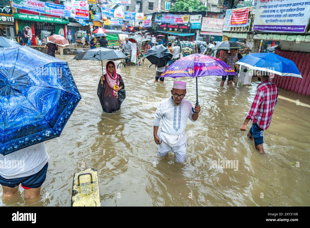 Chittagong, Bangladesh. 22nd Aug, 2024. Chittagong has been