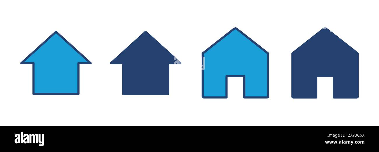 House icon vector. Home icon vector Stock Vector Image & Art - Alamy