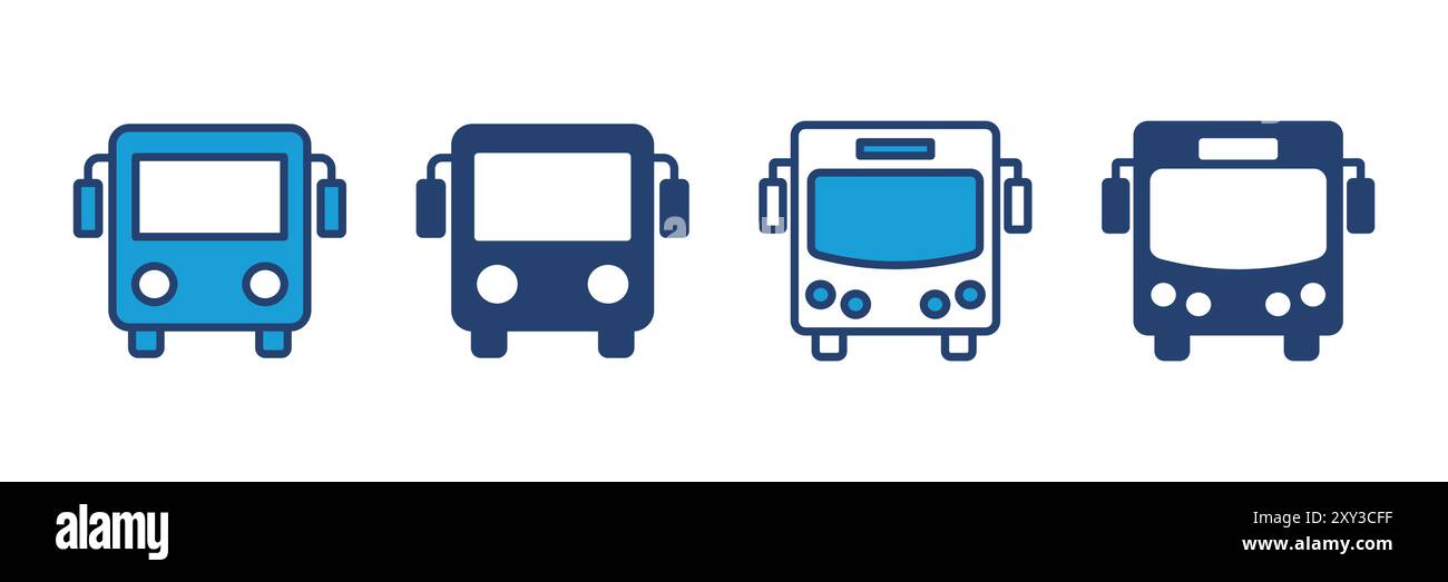 Bus icon vector. bus vector icon Stock Vector
