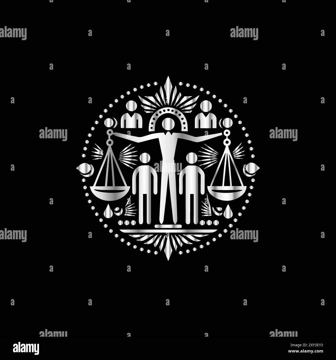 civil rights icon, vector illustration. Freedom sign and protest symbol ...