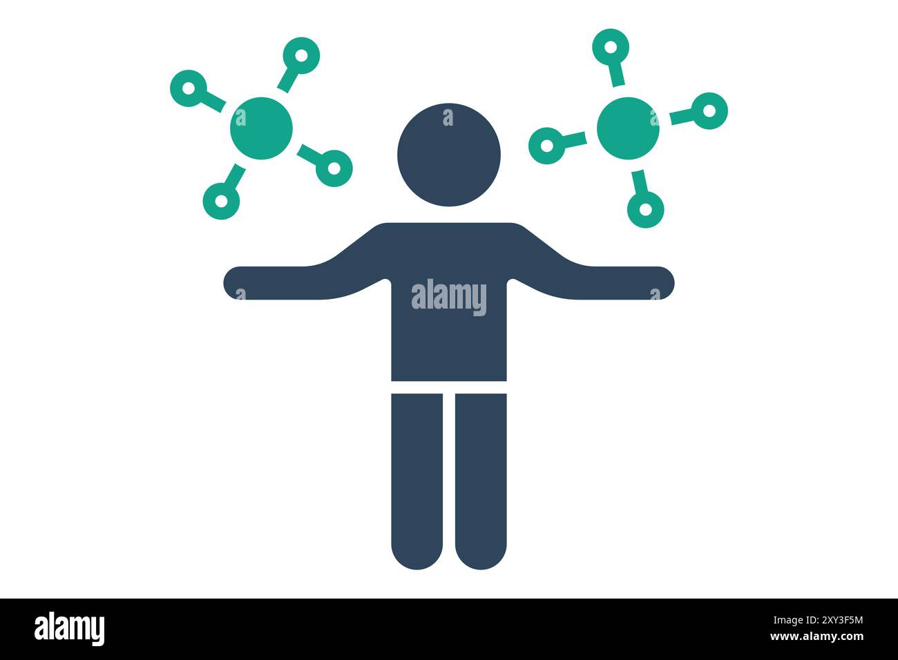 Multitasking icon. solid icon style. icon related to efficiency. productivity elements vector illustration Stock Vector
